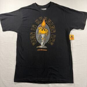 Live Mechanics Mens Tee Shirt XL Graphic Print